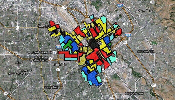 Redlining California - San Jose